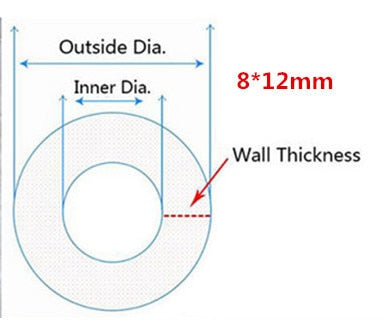 High Quality 1M/5M Food Grade Clear Translucent Silicone Tube Beer Pipe Milk Hose Pipe Soft Safe Rubber Flexible Tube Creative