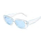 Vintage Black Square Sunglasses Women Luxury Brand Small Rectangle Sun Glasses Female Gradient Clear Mirror Oculos De Sol
