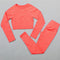 2/3Pcs Sports Yoga Set Women Tracksuit Athletic High Waist Seamless Leggings Outfit Workout Sportswear Gyms Crop Top Sports Bra