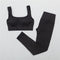 2/3Pcs Sports Yoga Set Women Tracksuit Athletic High Waist Seamless Leggings Outfit Workout Sportswear Gyms Crop Top Sports Bra