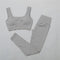 2/3Pcs Sports Yoga Set Women Tracksuit Athletic High Waist Seamless Leggings Outfit Workout Sportswear Gyms Crop Top Sports Bra