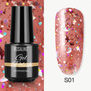 ROSALIND Nail Gel Polish Lamp Gel Polish For Nails Art Manicure With Matt Base Top Coat For Semi Permanant Varnishes Gellak
