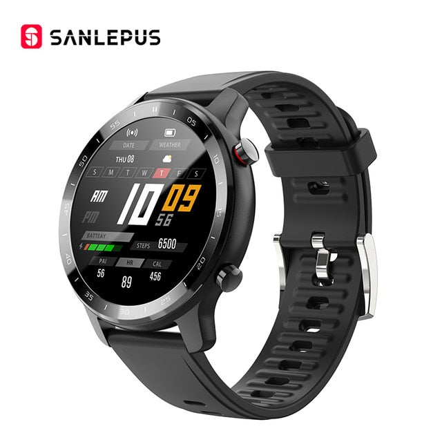 SANLEPUS 2021 NEW Smart Watch Men Women IP67 Waterproof Watches Smartwatch Heart Rate Monitor For Android Xiaomi Samsung iPhone