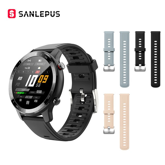 SANLEPUS 2021 NEW Smart Watch Men Women IP67 Waterproof Watches Smartwatch Heart Rate Monitor For Android Xiaomi Samsung iPhone