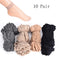 10 Pair/lot Skin Color Dot Transparent Thin Women Crystal Silk Socks Nylon Fashion Ladies Summer Short Ankle Silk Socks
