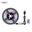 Led Strip Lights 5V USB SMD 2835 5050 RGB luces Led Bluetooth TV Background Lighting Tape Ribbon Diode Flexible Stripe 3Key Neon