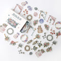 Mohamm Kawaii Retro Time Series Cute Sticker Custom Stickers Diary Stationary Flakes Scrapbook DIY Decorative Stickers