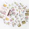 Mohamm Kawaii Retro Time Series Cute Sticker Custom Stickers Diary Stationary Flakes Scrapbook DIY Decorative Stickers