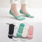 5 Pairs Lot Cotton Women Socks Female Casual Boat 3D Pack Cartoon Harajuku Unicron Cat Cute Invisiable Funny Girl Ankle Sock Set