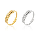 Snake Ring Stainless Steel Rings For Women Statement Ring Women's Rings Punk Open Finger Gold Color Geometry Ring Rings Jewelry