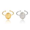 Snake Ring Stainless Steel Rings For Women Statement Ring Women's Rings Punk Open Finger Gold Color Geometry Ring Rings Jewelry