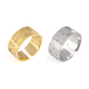 Snake Ring Stainless Steel Rings For Women Statement Ring Women's Rings Punk Open Finger Gold Color Geometry Ring Rings Jewelry