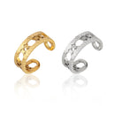 Snake Ring Stainless Steel Rings For Women Statement Ring Women's Rings Punk Open Finger Gold Color Geometry Ring Rings Jewelry