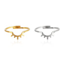 Snake Ring Stainless Steel Rings For Women Statement Ring Women's Rings Punk Open Finger Gold Color Geometry Ring Rings Jewelry