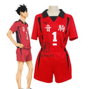 Anime Haikyuu!! Nekoma High School Kenma Kozume Kuroo Tetsuro Cosplay Costume Haikiyu Volley Ball Team Jersey Sportswear