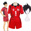 Anime Haikyuu!! Nekoma High School Kenma Kozume Kuroo Tetsuro Cosplay Costume Haikiyu Volley Ball Team Jersey Sportswear
