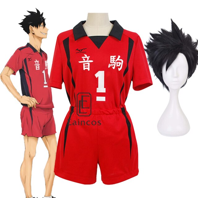 Anime Haikyuu!! Nekoma High School Kenma Kozume Kuroo Tetsuro Cosplay Costume Haikiyu Volley Ball Team Jersey Sportswear