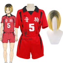 Anime Haikyuu!! Nekoma High School Kenma Kozume Kuroo Tetsuro Cosplay Costume Haikiyu Volley Ball Team Jersey Sportswear
