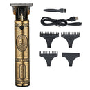 USB Rechargeable Baldheaded Hair Clipper Electric hair trimmer Cordless Shaver Trimmer 0mm Men Hair Cutting Machine With Bag