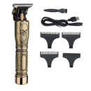 USB Rechargeable Baldheaded Hair Clipper Electric hair trimmer Cordless Shaver Trimmer 0mm Men Hair Cutting Machine With Bag