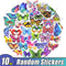 10/80 Pcs Universe Outer Space Stickers UFO Alien Astronaut for Laptop Skateboard Computer Guitar Kids Cartoon Sticker Decal Toy