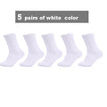 2021 Brand New High Quality Men Cotton Harajuku Happy Socks Compression Socks Men's  Business Dress Long Socks Gifts 5 Pairs Hot