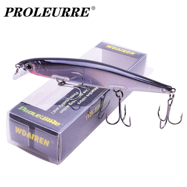 1Pcs Laser Minnow Hard Fishing Lure 11cm 13.8g Artificial Bait Sinking Slowly 3D Eyes Wobbler Tackle For Pike Bass Carp Swimbait