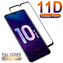 11D Protective Glass For Huawei honor 10 Lite 20 Pro 10i 20i Tempered Screen Protector On Honor 8X 8A 8C 8S 9A 9C 9S Glass Film