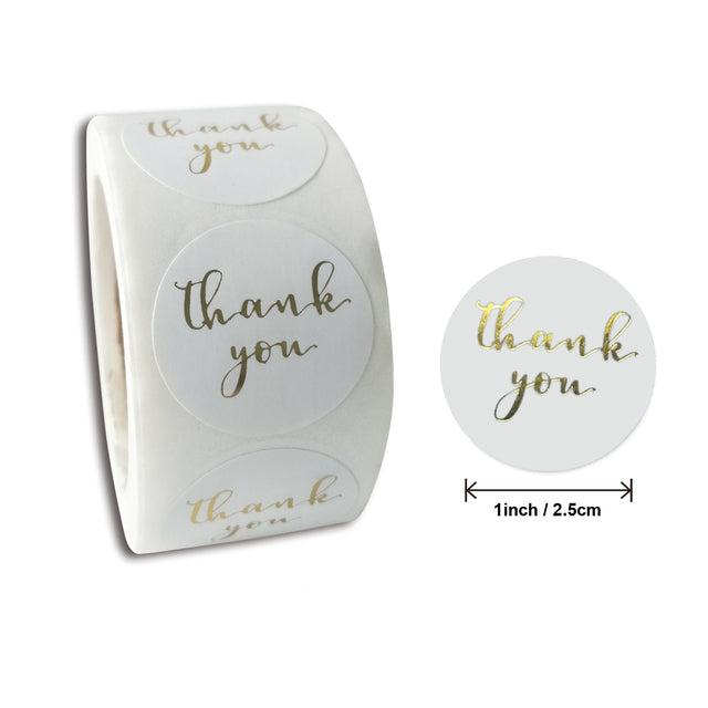 Thank You Stickers Labels Seals Thank You for Supporting My Small Business Stickers Roll Round Kraft Pink Black Labels For Shop