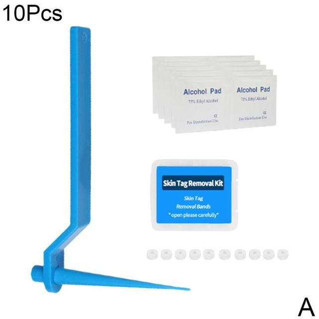 1set Skin Tag Kill Skin Mole Wart Remover Micro Skin Tag Removal Kit With Cleansing Swabs Adult Mole Wart Face Care