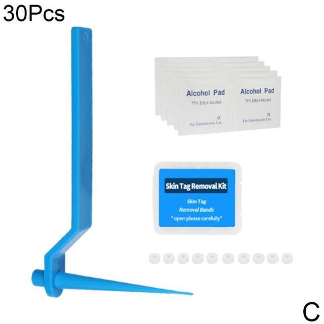 1set Skin Tag Kill Skin Mole Wart Remover Micro Skin Tag Removal Kit With Cleansing Swabs Adult Mole Wart Face Care