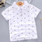2021 Summer Baby Boys Polo Shirts Short Sleeve Anchor Lapel Clothes for Girls Odell Cotton Breathable Kids Tops Outwear 12M-5Y