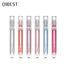 QIBEST Moisturizing Lip Gloss Base Lipstick Makeup Water Lip Tint Glitter Lip Plumper Shimmer Mint Flavor Transparent Lip Gloss