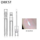 QIBEST Moisturizing Lip Gloss Base Lipstick Makeup Water Lip Tint Glitter Lip Plumper Shimmer Mint Flavor Transparent Lip Gloss
