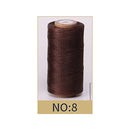 50M 0.8Mm Thickness Waxed Thread For Leather Waxed Cord For Diy Handicraft Tool Hand Stitching Thread Flat Waxed Sewing Line