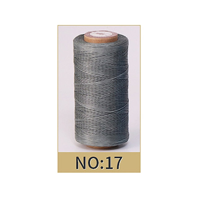 50M 0.8Mm Thickness Waxed Thread For Leather Waxed Cord For Diy Handicraft Tool Hand Stitching Thread Flat Waxed Sewing Line