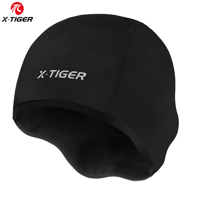 X-TIGER Winter Cycling Cap Windproof Thermal Ski Cap Running Skiing Motocycle Riding Hat Men Women MTB Bike Cycling Headwear