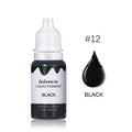 New 10ml Liquid Pigment for Lip Gloss Color Pigment Dyeing Colorant Water Oil Double Use Lipglos Diy Slime Candy Bake Ice Cream