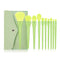 10 pcs Candy Color Makeup Brushes Set With Bag 2020 New Powder Foundation Eyebrow Eyeshadow Blush Make Up Tools Kit
