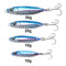 10/15/20/30g  jig Shone Hard Bait Fishing Feather Metal jigger Lure Accessories Colorful Crankbait Minnow Sinking Spinning Baits