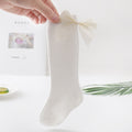 2020 Baby Girls Socks New Toddlers Girl Big Bow Knee High Long Soft Kids Socks Bowknot 100% Cotton 0-3 Years Newborn Socks