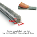 10M Door Window Sealing Strip Soundproof brush seal Weather Stripping burlete puerta mousse acoustique Window gap foam Filler