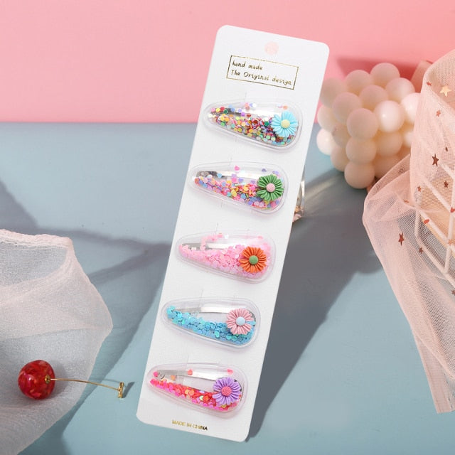 Fashion заколки Sweet Animal Fruit Hairpin Hair Accessories for Women Girls Korean Hair Clips & Pins kawaii Barrettes Headband