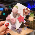 Fashion заколки Sweet Animal Fruit Hairpin Hair Accessories for Women Girls Korean Hair Clips & Pins kawaii Barrettes Headband