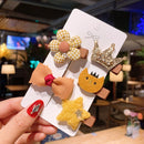 Fashion заколки Sweet Animal Fruit Hairpin Hair Accessories for Women Girls Korean Hair Clips & Pins kawaii Barrettes Headband