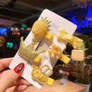 Fashion заколки Sweet Animal Fruit Hairpin Hair Accessories for Women Girls Korean Hair Clips & Pins kawaii Barrettes Headband