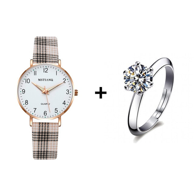 2020 NEW Watch Women Fashion Casual Leather Belt Watches Simple Ladies' Small Dial Quartz Clock Dress Wristwatches Reloj mujer