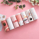 7PCS/Set Women's Sexy Underwear Cute Cotton Panties Briefs For Girl Ladies lingerie Cartoon Girls Pink Pantys Underpants Thongs