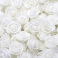 50/100/200 Pieces Teddy Bear of Roses 3cm Foam Wedding Decorative Christmas Decor for Home Diy Gifts Box Artificial Flowers