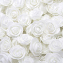 50/100/200 Pieces Teddy Bear of Roses 3cm Foam Wedding Decorative Christmas Decor for Home Diy Gifts Box Artificial Flowers
